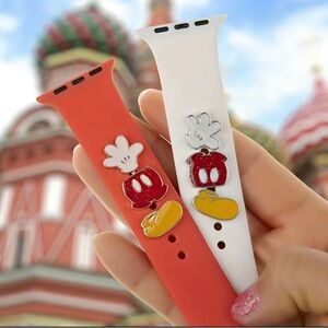 Mickey Mouse watch band charms